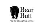 Red & Black Bear Butt Stickers