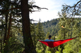 Bear Butt Double Hammock (Red/Gray) - Bear Butt